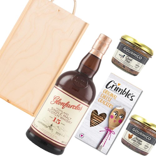 Glenfarclas 15 Year Old 70cl And Pate Gift Box